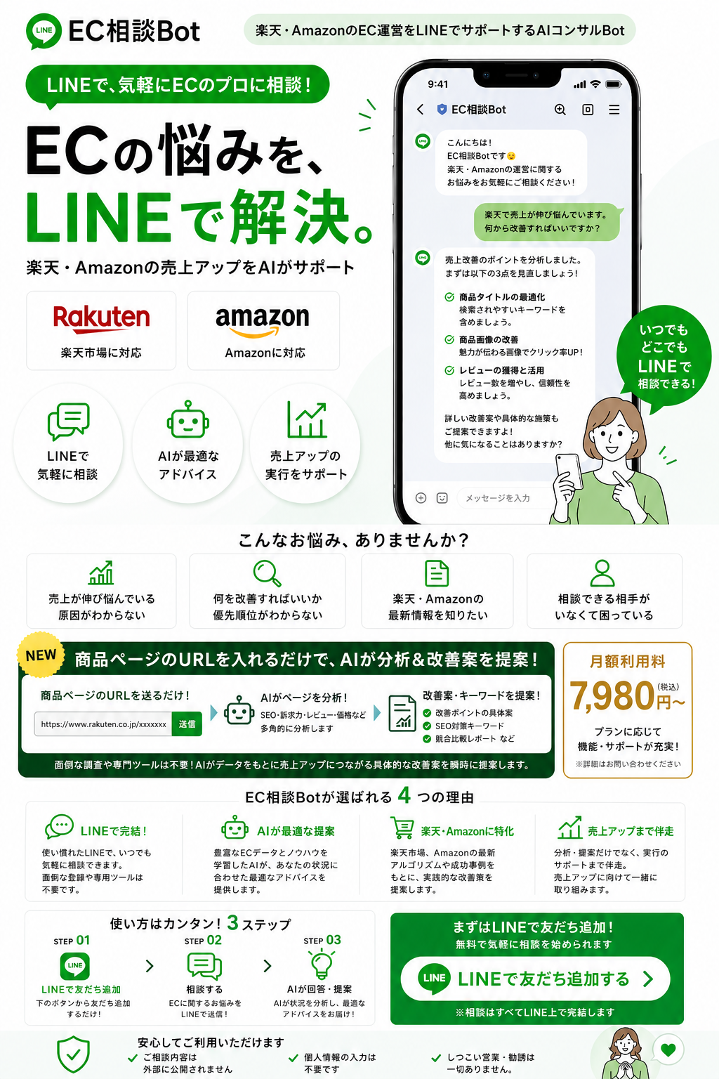 EC相談LINE-Bot